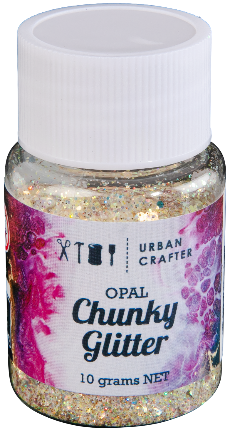 Urban Crafter Mixology Opal Chunky Glitter-Green Opal 10g