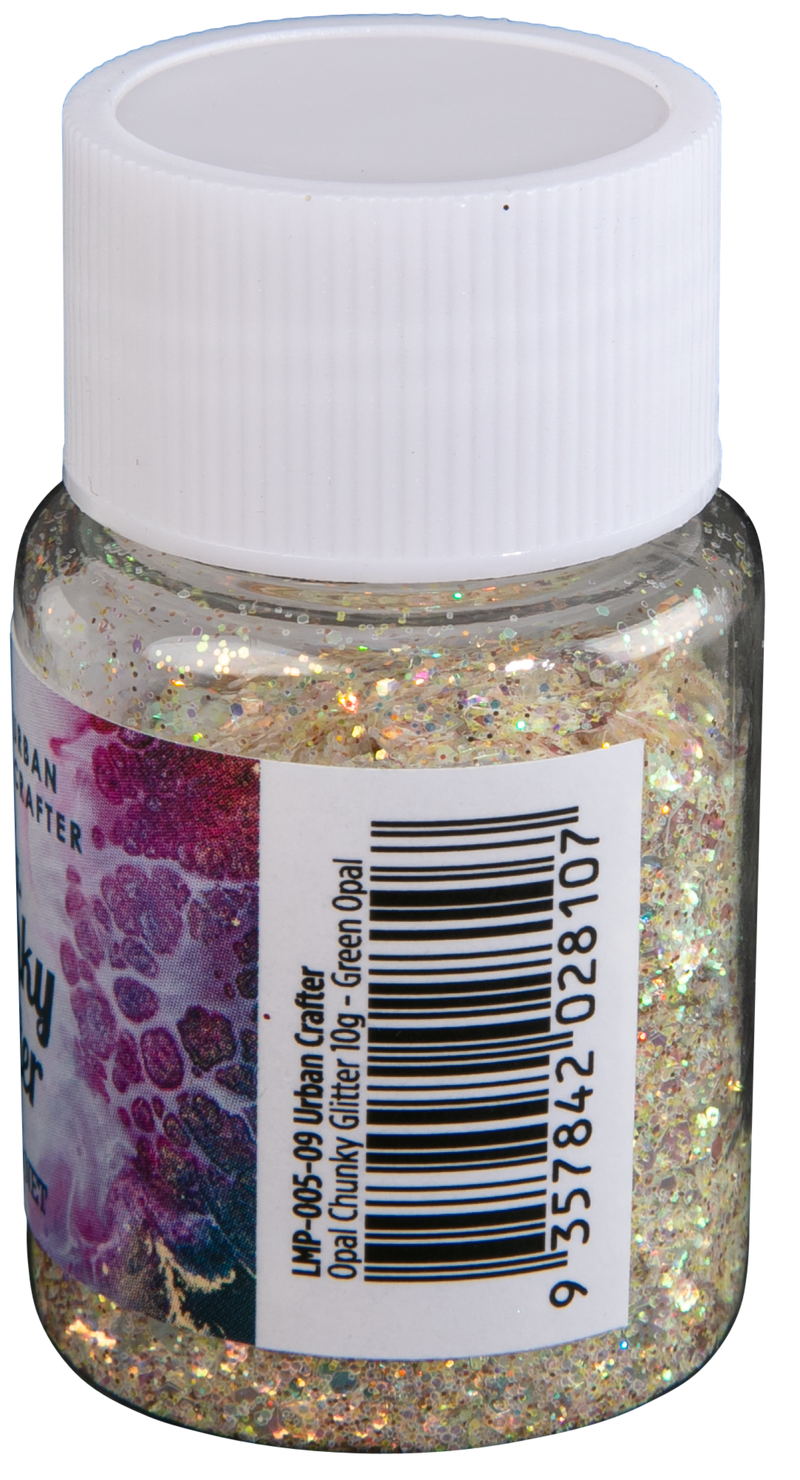 Urban Crafter Mixology Opal Chunky Glitter-Green Opal 10g