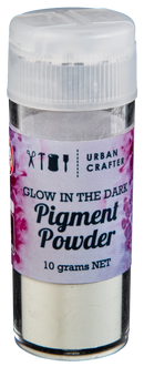 Urban Crafter Glow In The Dark Pigment-Sky Blue 10g