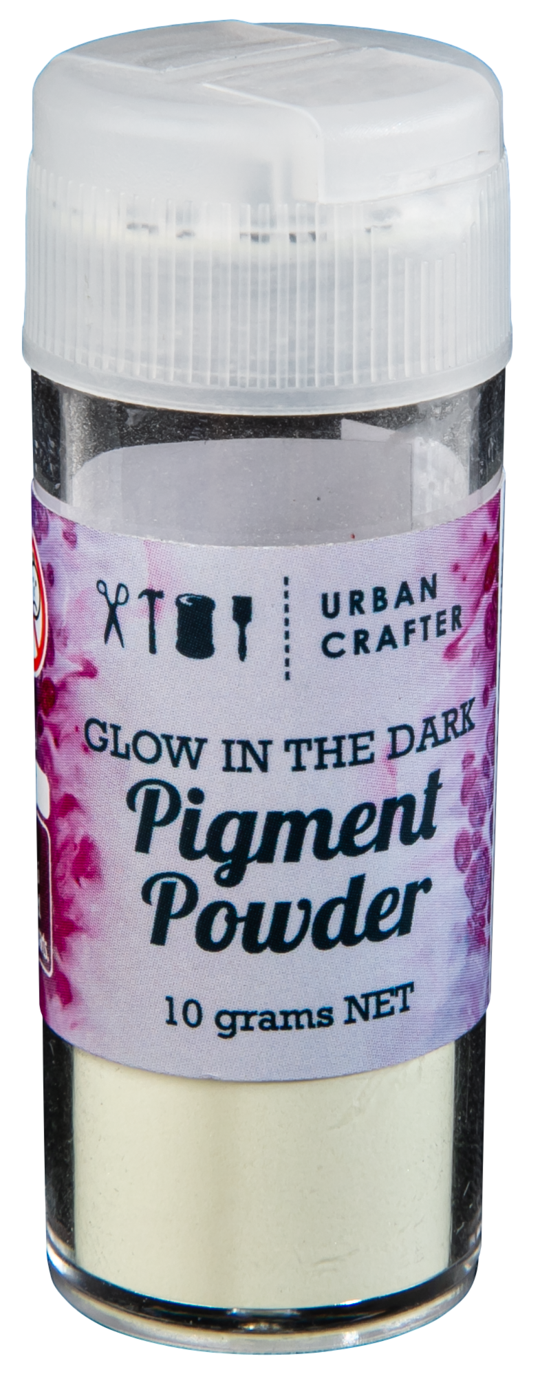 Urban Crafter Glow In The Dark Pigment-Yellow Green 10g
