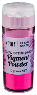Urban Crafter Glow In The Dark Pigment-Fuchsia 10g