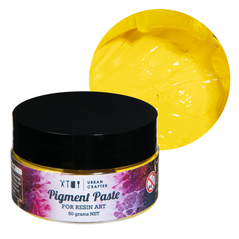 Urban Crafter Resin Pigment Paste-Rubber Ducky Yellow 50g