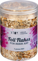 Urban Crafter Foil Flakes-Gold 3g