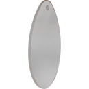 Art Star Easter Hanging Clear Acrylic Egg Blank 5.3x8cm (2 Pack)