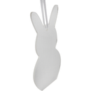 Art Star Easter Hanging Clear Acrylic Bunny Blank 6.7x12.1cm