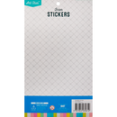 Light Gray Art Star 3D Bubble Stickers Space Adventures (24 Stickers) Paper Craft