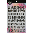 Paper Mill Up in Lights Alphabet Stickers 250x144mm