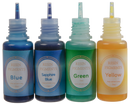 Urban Crafter Resin Pearlescent   Dye 10ml (4 Pieces) for Epoxy Resin Sapphire, Blue, Yellow, Green
