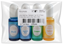 Urban Crafter Resin Pearlescent   Dye 10ml (4 Pieces) for Epoxy Resin Sapphire, Blue, Yellow, Green