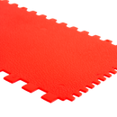 Orange Red Urban Crafter Texture Spreader Tool with 4mm, 6mm, 8mm Notches All Resin Craft Supplies