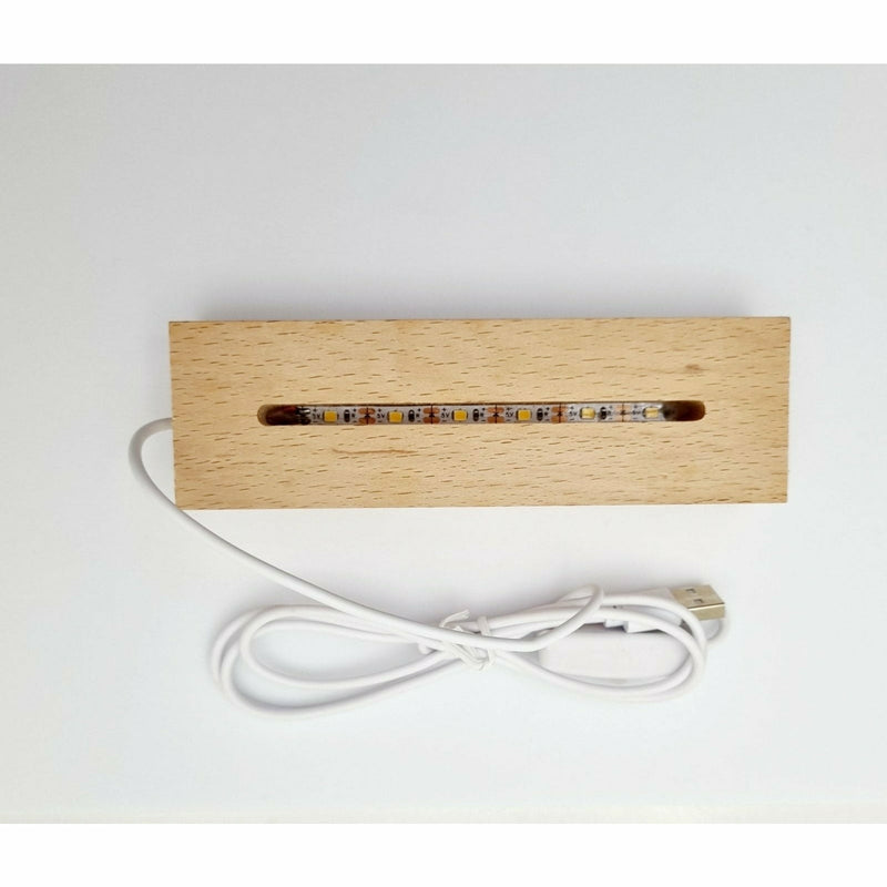 Light Gray LBB Resin Accessory- LED Lamp Bases Rectangle Modelling and Casting Tools and Accessories