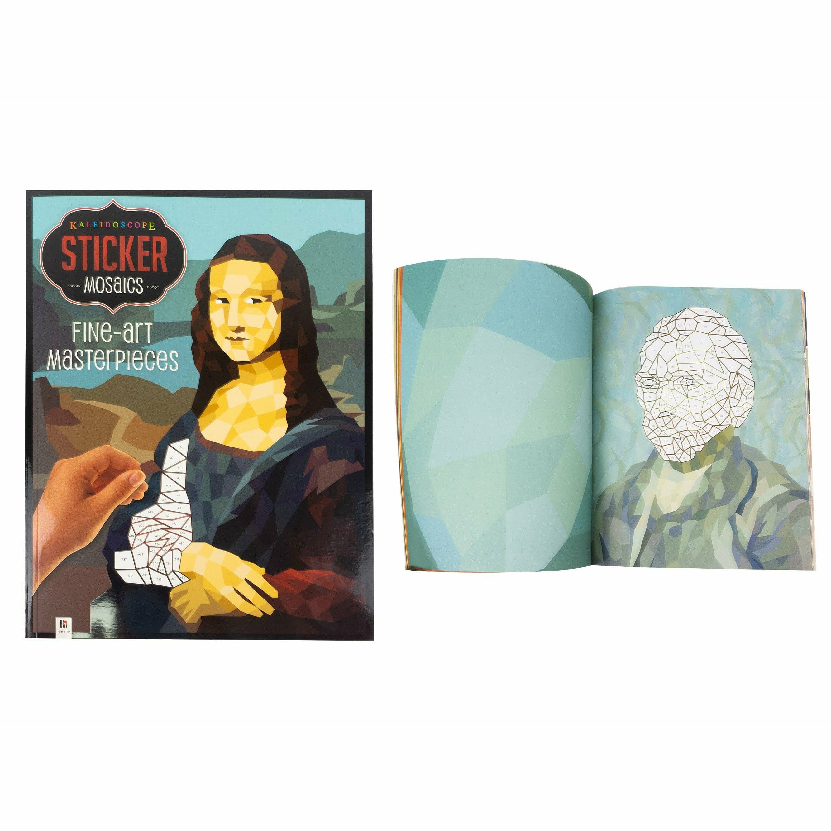 Krafters Korner Keleid Sticker Mosaics-Fine Art Masterpieces