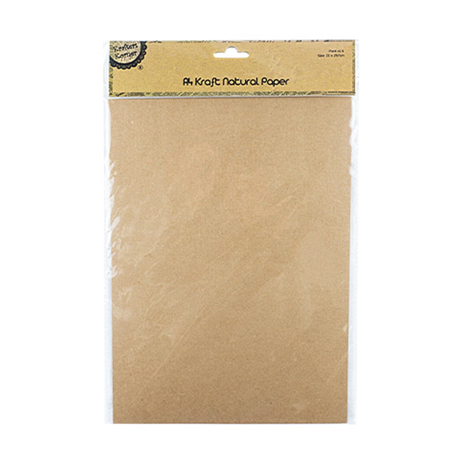 Krafters Korner Kraft Natural Paper A4 (6 Pack)