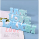 Urban Crafter Silicone words Mold 16x13x13.5cm - Live Love Laugh