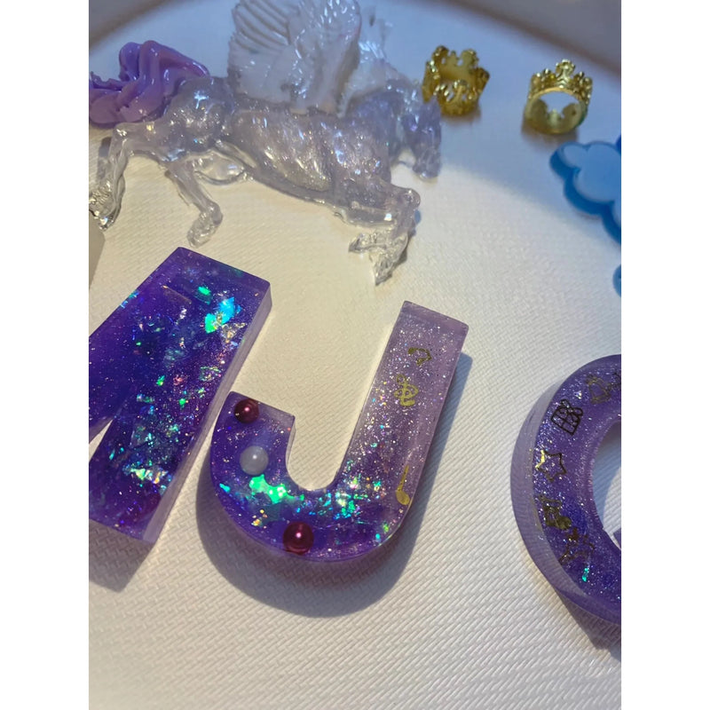 Urban Crafter - Large  Alphabet Silicone Mold  - J -Height:15.2cm