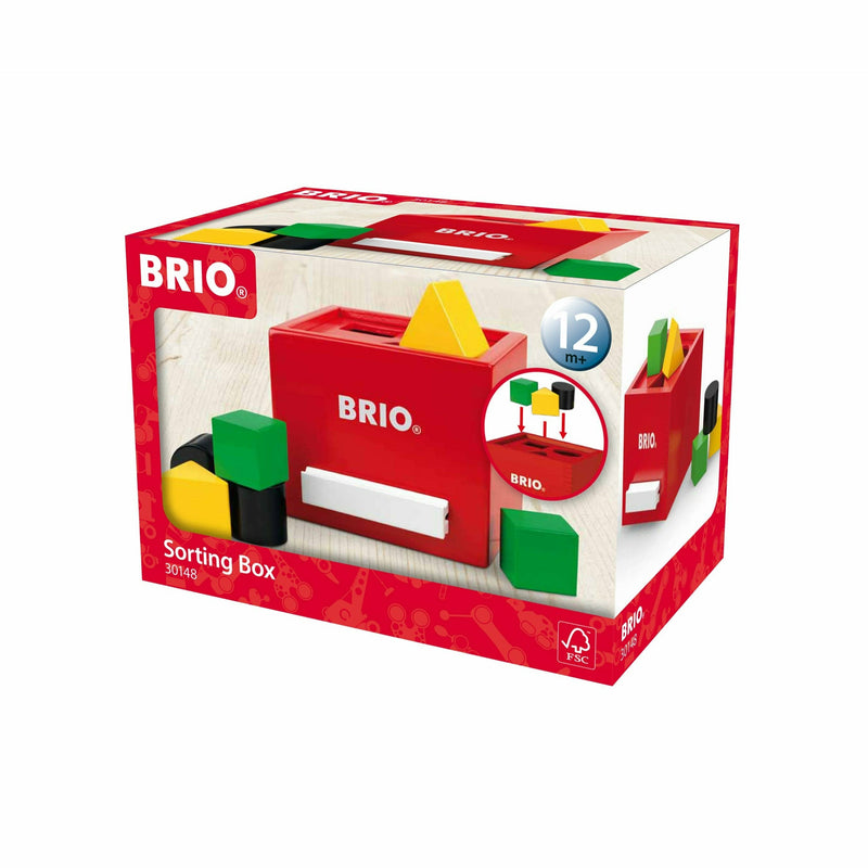 Wheat BRIO Toddler - Sorting Box Kids Educational Games and Toys