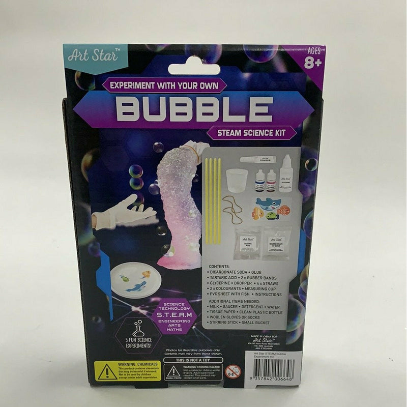 Gray Art Star STEAM Bubble Experiment Kit Kids STEM & STEAM Kits