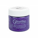 Light Gray Angelus Glitterlite Acrylic Paint Princess Purple